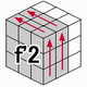 魔方公式f'2